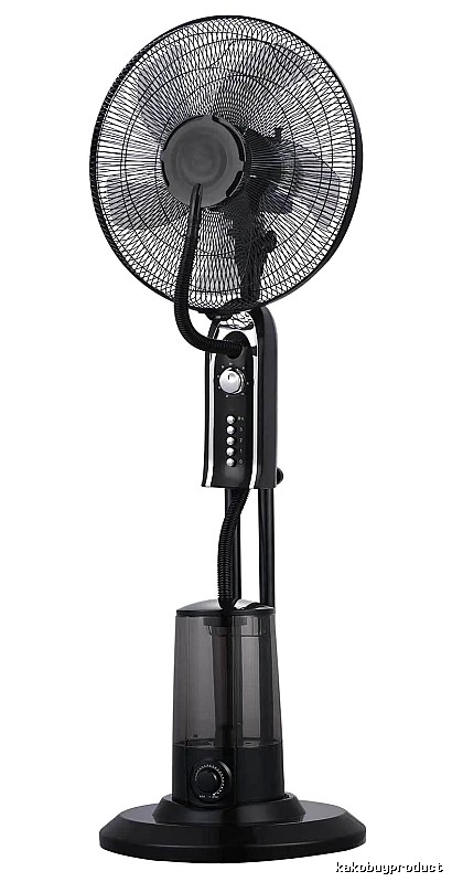 Desktop Pedestal Cooling Fan For Remote Cooling 16-inch Mechanical Control eu Plug
