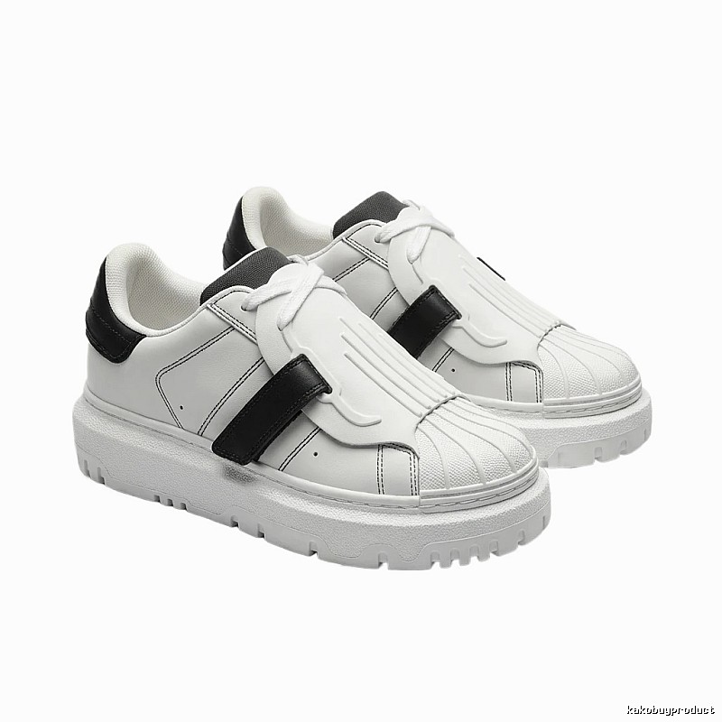 Dior black and white minimalist style board shoes