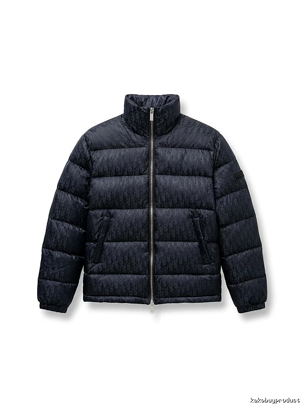 Dior's classic fashionable black down jacket