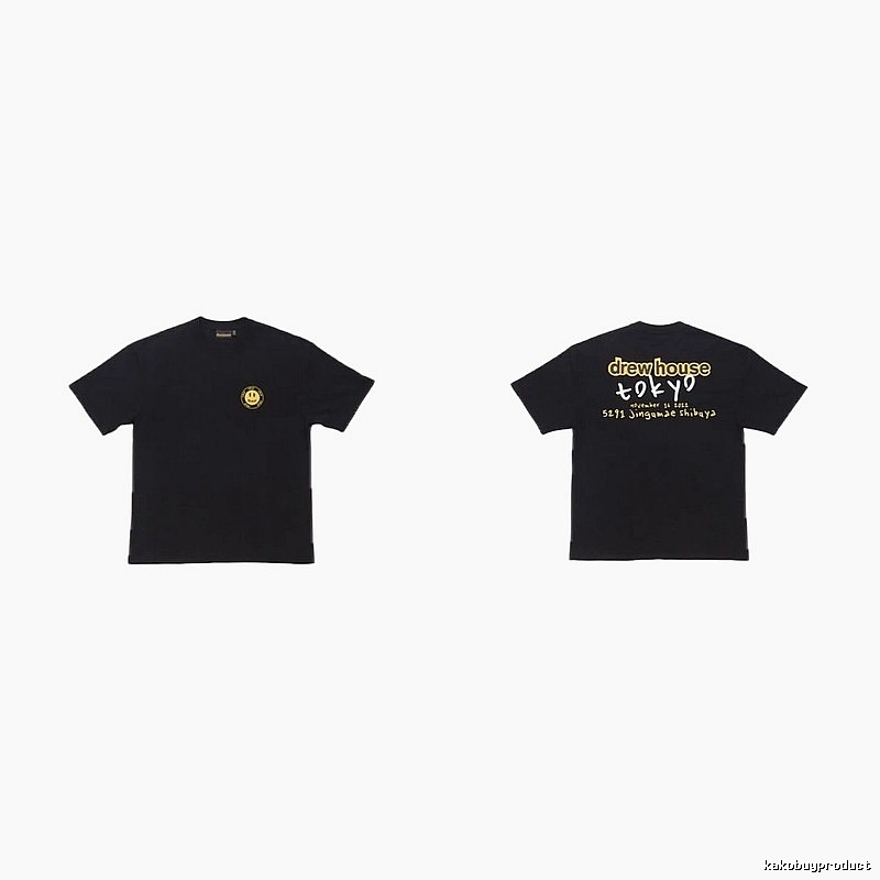 DrewHouse Tokyo Limited Street Style Black T-Shirt