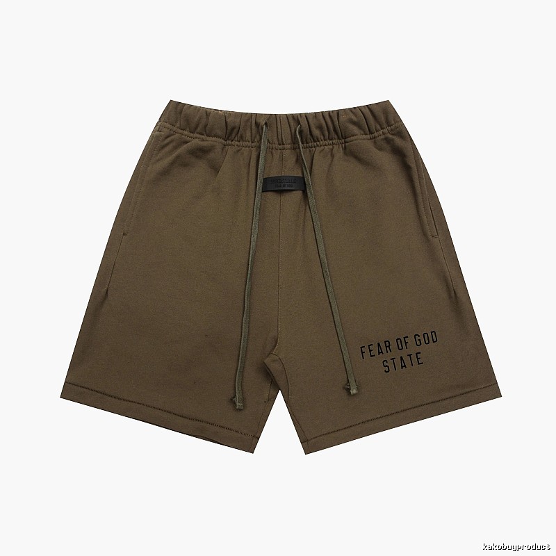 ESSENTIALS Casual Khaki Shorts