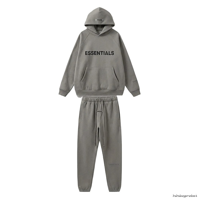 ESSENTIALS grey casual suit