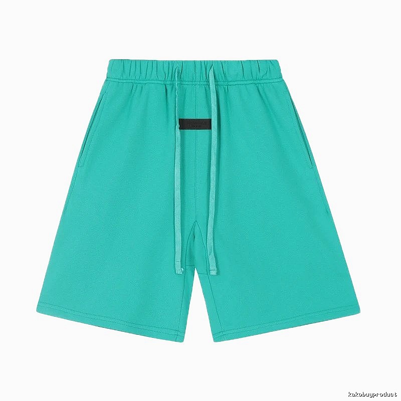 ESSENTIALS Minimalist Style Lake Blue Shorts
