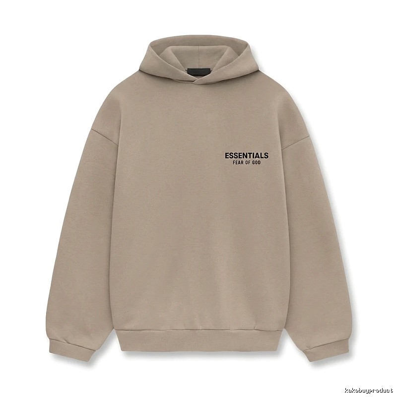 ESSENTIALS Simple Style Khaki Sweatshirt