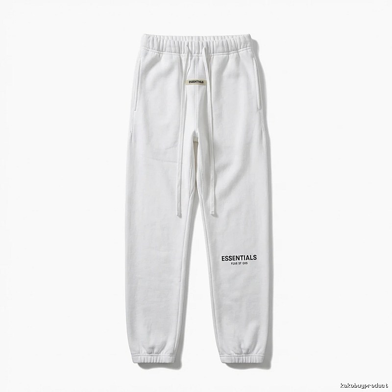 ESSENTIALS Simple Style White Sweatpants