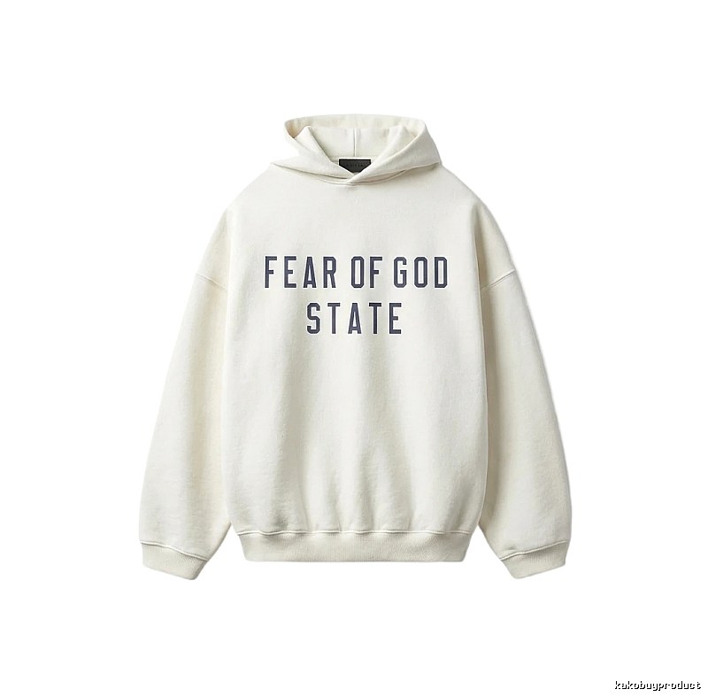ESSENTIALS Simple Style White Sweatshirt
