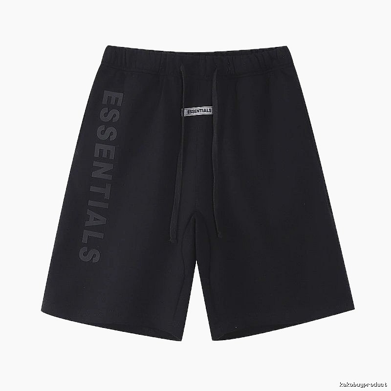 Essentials trendy and cool style black shorts