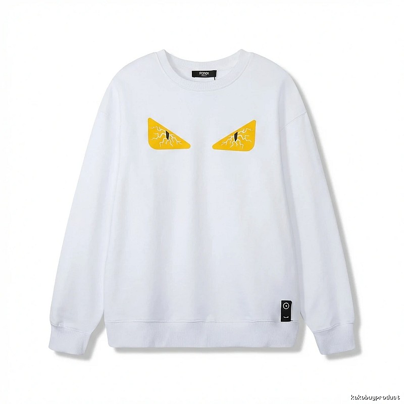 Fendi Little Monster White Sweatshirt