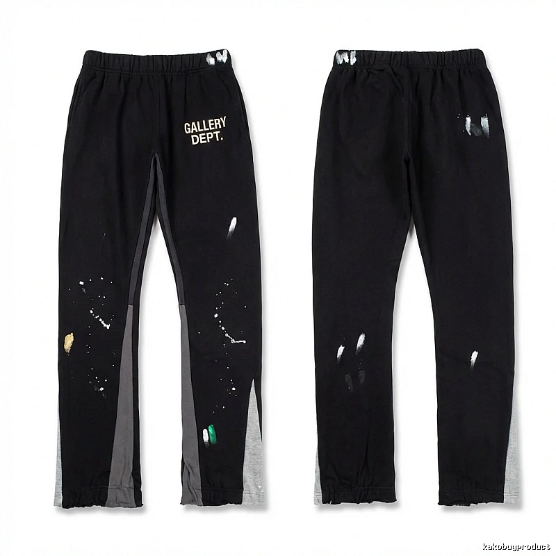 Gallery Dept Graffiti Style Black Long Pants