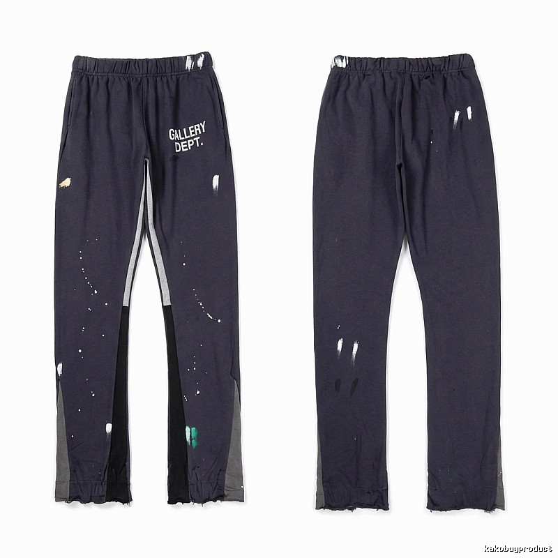 Gallery Dept Graffiti Style Black Pants