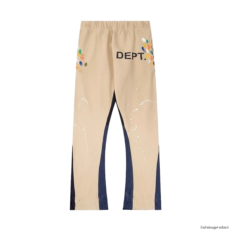 Gallery Dept Graffiti Style Khaki Pants