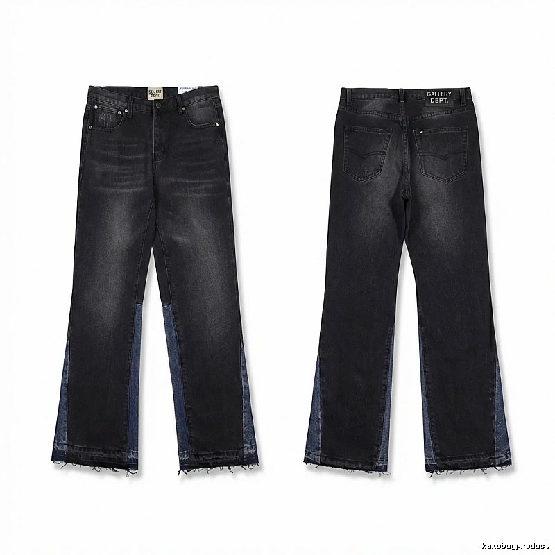 Gallery Dept patchwork-style jeans