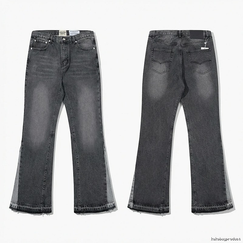 Gallery Dept Retro Style Black and Grey Jeans