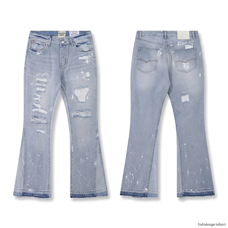 Gallery Dept Ripped Trendy Light Blue Jeans