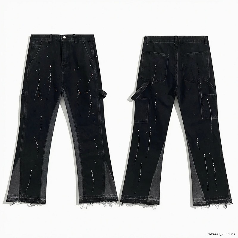 Gallery Dept Workwear Style Black Jeans