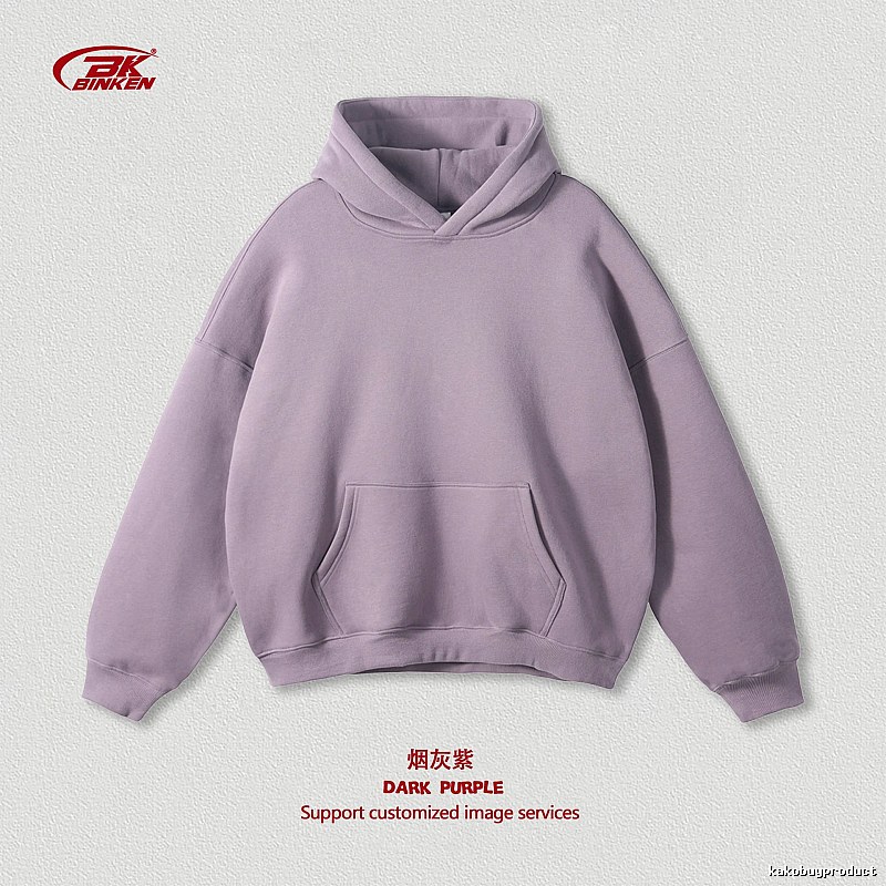 Gift Ready Pullover hoodie Navy Blank Kangaroo with Standout Detail