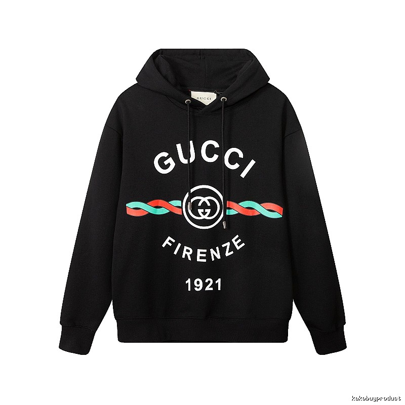 Gucci Hoodie with Black Hoodie with Gucci Firenze