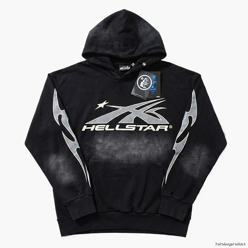 Hellstar Dark Style Black Hoodie