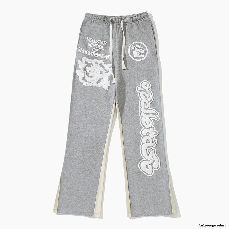 Hellstar Grey Trendy and Cool Style Long Pants