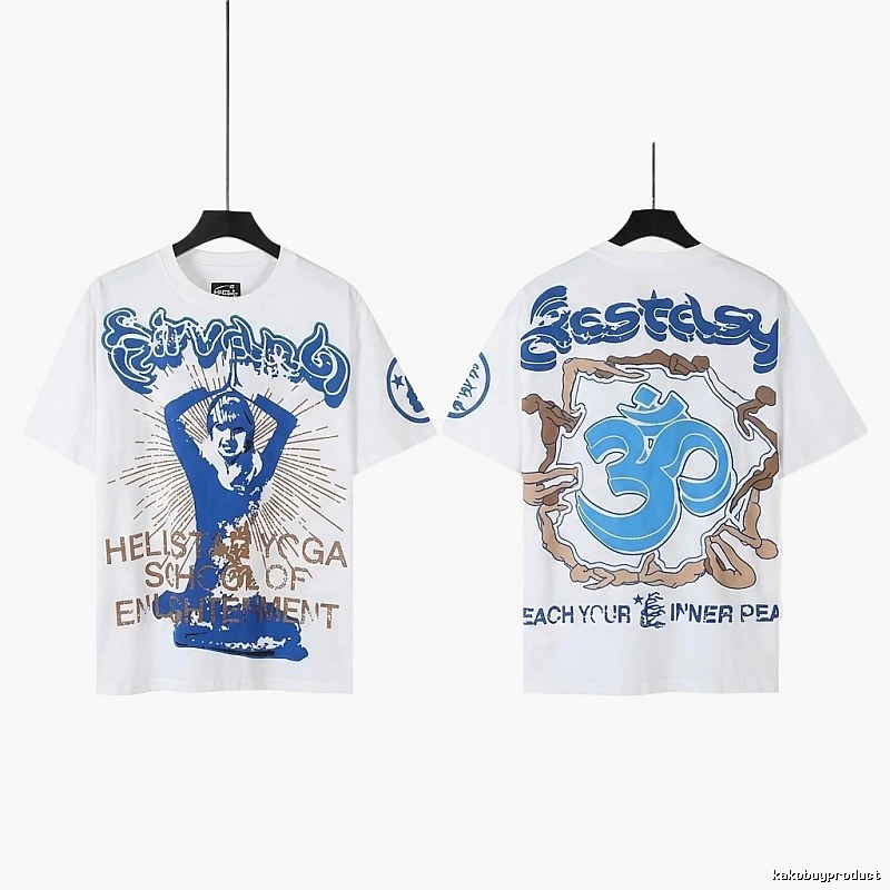Hellstar Yoga Series White T-shirt