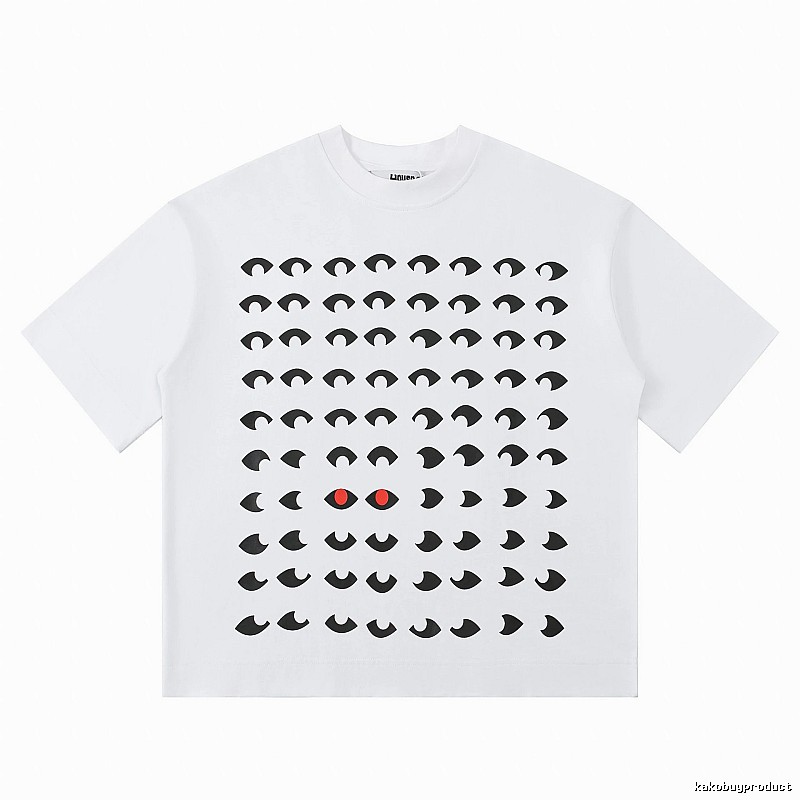 House of Errors Eye Print White T-shirt