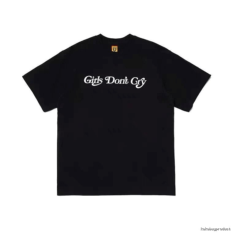 HUMAN MADE Co-branded Vintage Style Black T-Shirt