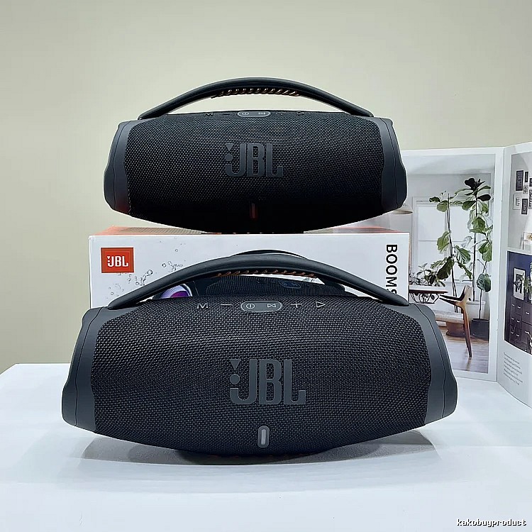 JBL Boombox Portable Bluetooth Speaker in Black