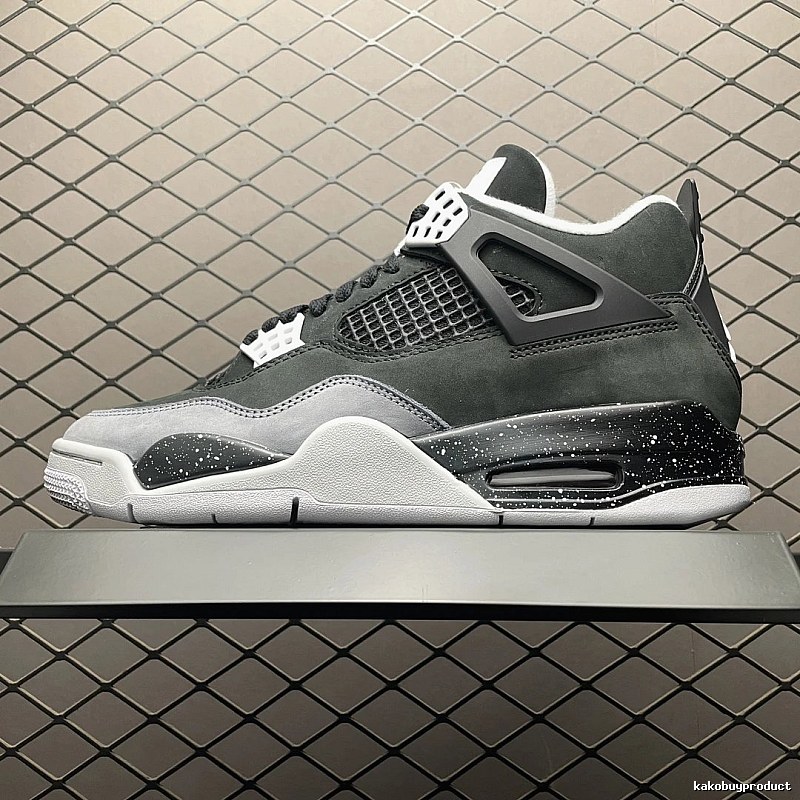 Jordan Black and Gray Color-Blocked Panels Basketball High-Tops