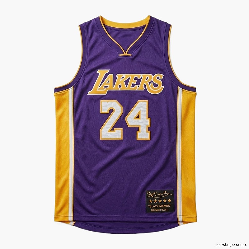 Kobe Lakers No. 24 basketball jersey