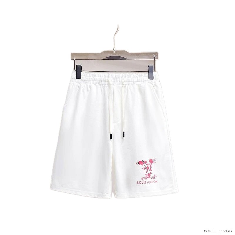 Louis Vuitton Printed Casual Style White Shorts