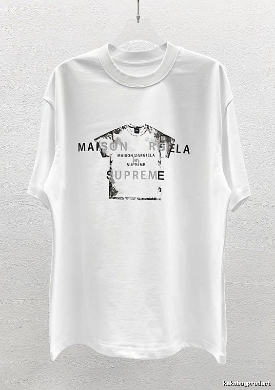 Maison Margiela Co-branded Street Style White T-shirt