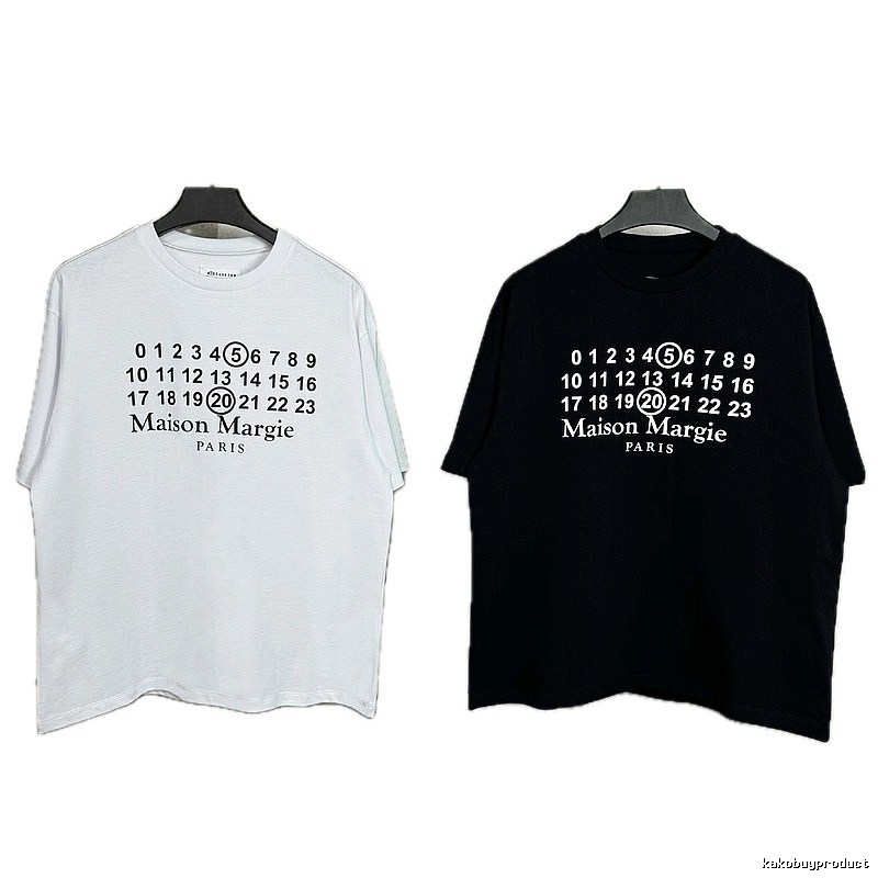 Maison Margiela digital printed style T-shirt