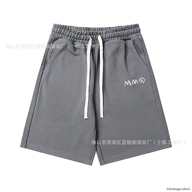 Maison Margiela minimalist style grey shorts