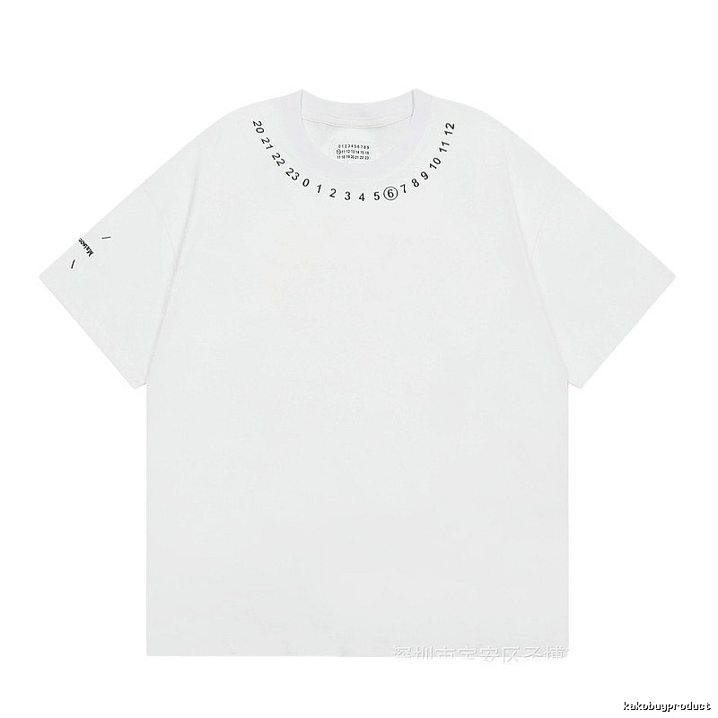Maison Margiela MM6 High Street Style White T-Shirt
