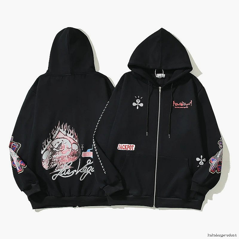 Mastermind Style W06 Zip Hoodie Resort Wear Skull