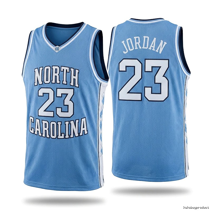 Michael Jordan retro-style blue jersey