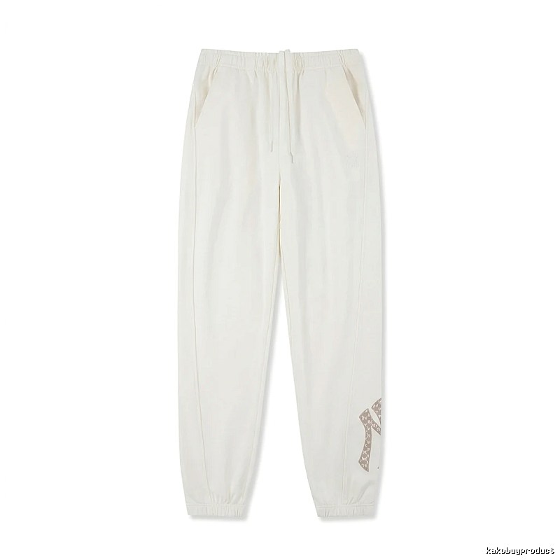 MLB casual style white sweatpants