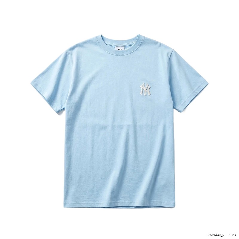 MLB Classic Simple Style Light Blue T-shirt