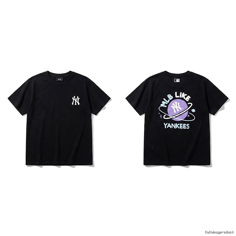 MLB Planet Style Black T-shirt