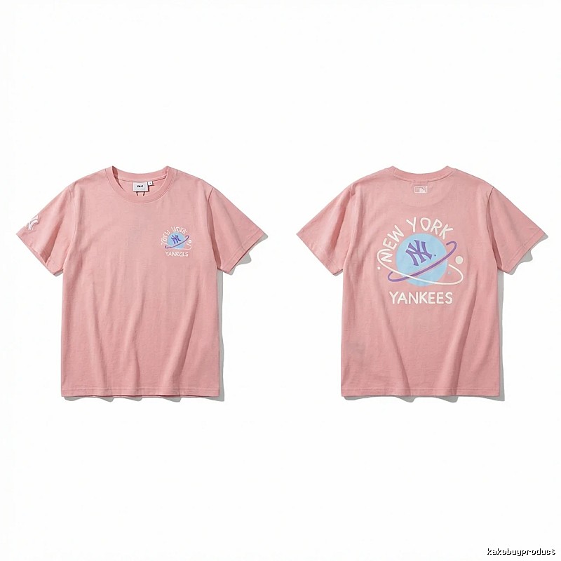 MLB Yankees pink T-shirts