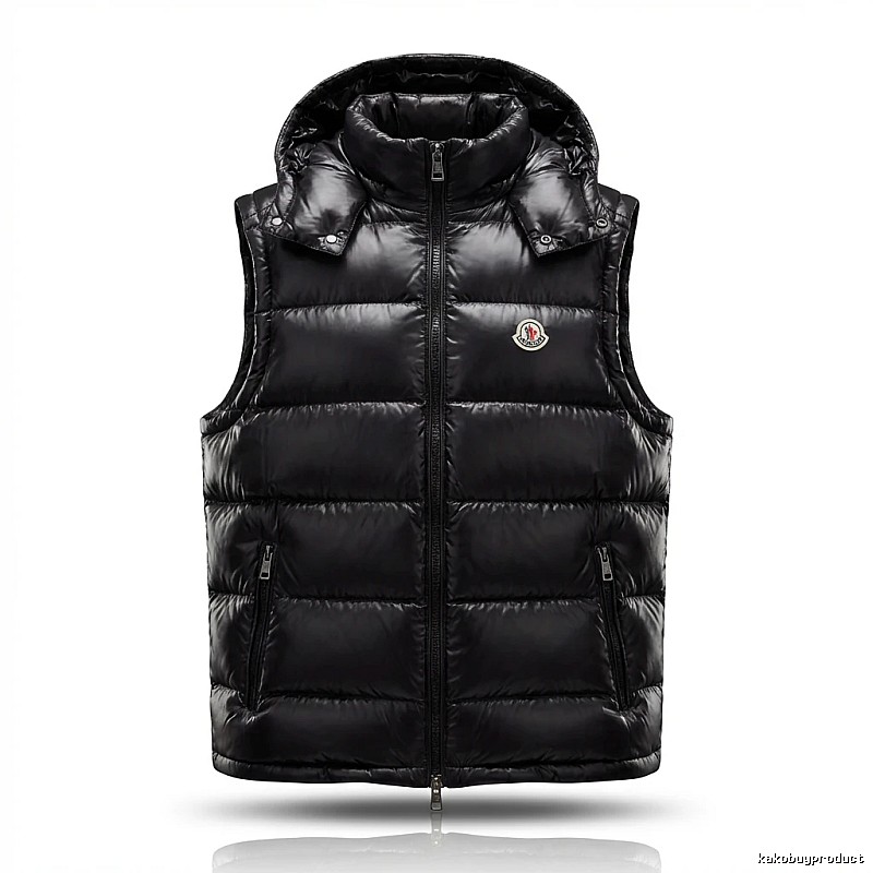 Moncler Black Trendy and Cool Down Vest