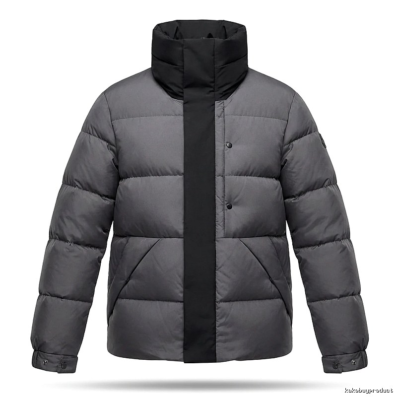 Moncler classic grey down jacket