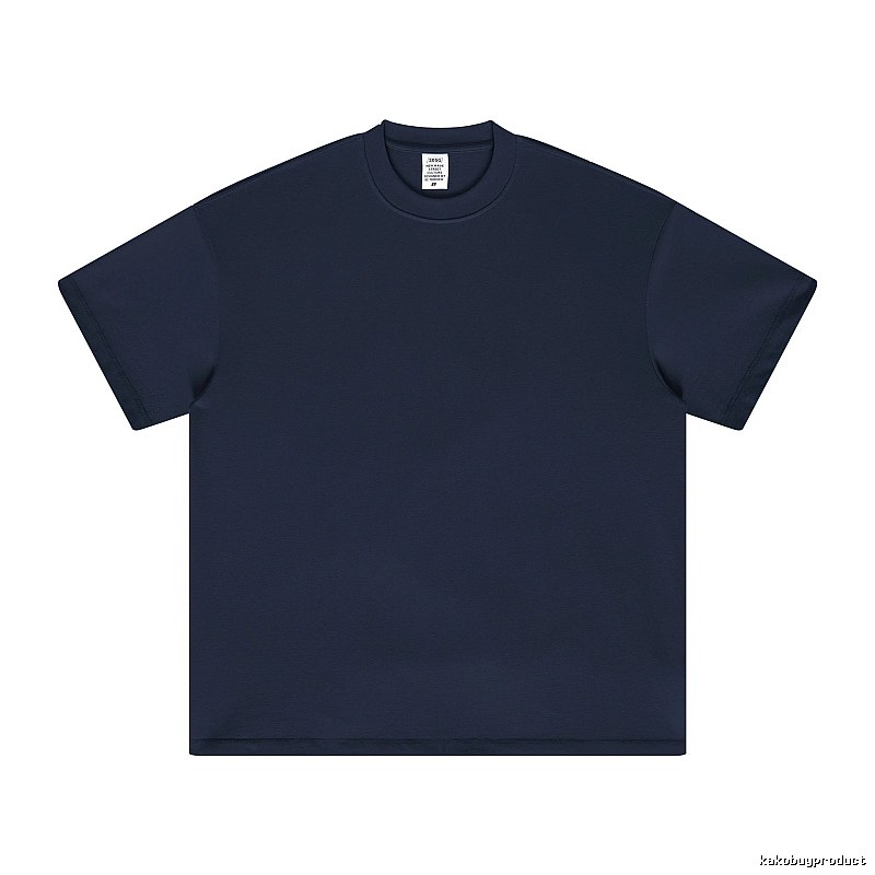 Monogram Plain white T-shirt Minimal White Short for Layered Styling