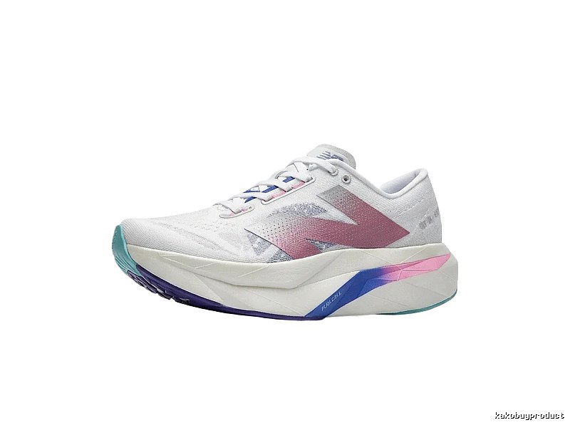 New Balance Trendy Style White and Purple Athletic Shoes
