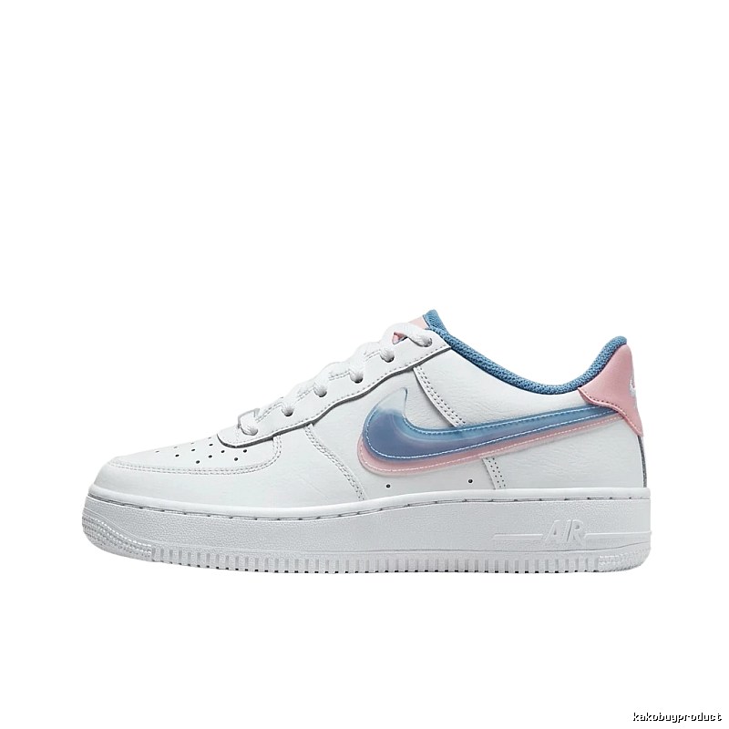 Nike Air Force 1 Gradient Style White Shoes