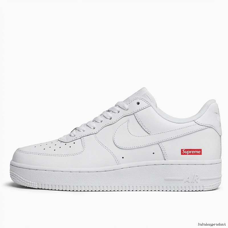 Nike Air Force 1 white trendy sneakers