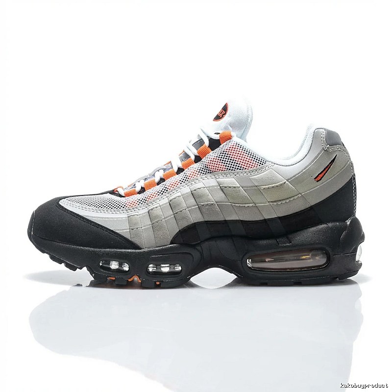 Nike Air Max 95 Retro Style Grey-Black-Orange