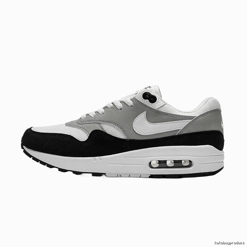 Nike Air Max Black-White-Gray Sports Shoes