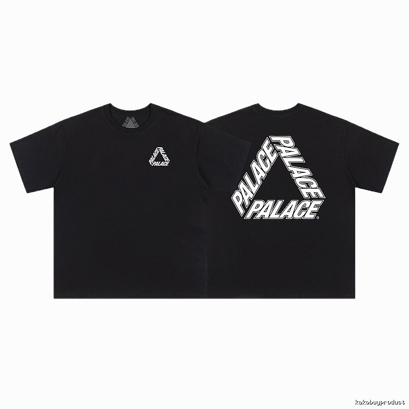 Palace Classic Triangular Street Style Black T-Shirt