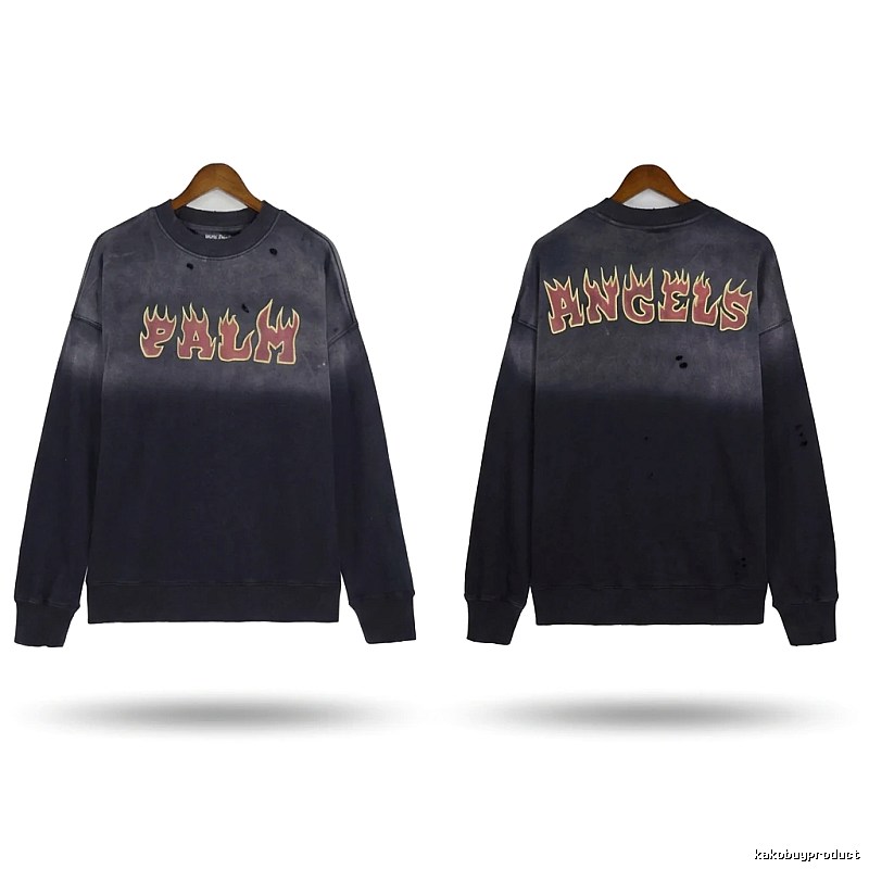 Palm Angels Flame Wind Hoodie